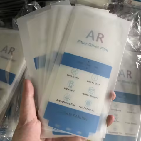 10-Pack AR Screen Protector for Samsung Galaxy S25 S24 S23 S22 A15 A17 A56 Anti-Reflection Ultra HD Clear AR Film Not Glass
