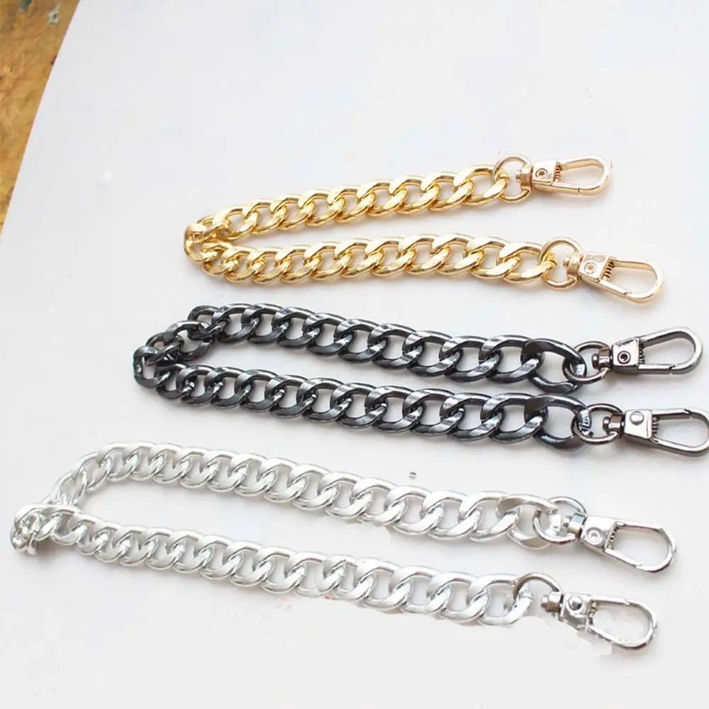 Crossbody Bag Bag Accessory Adjustable DIY Replacement Purse Chain Handbag Handle Metal Bag Chain Thick Aluminum Bag Chain