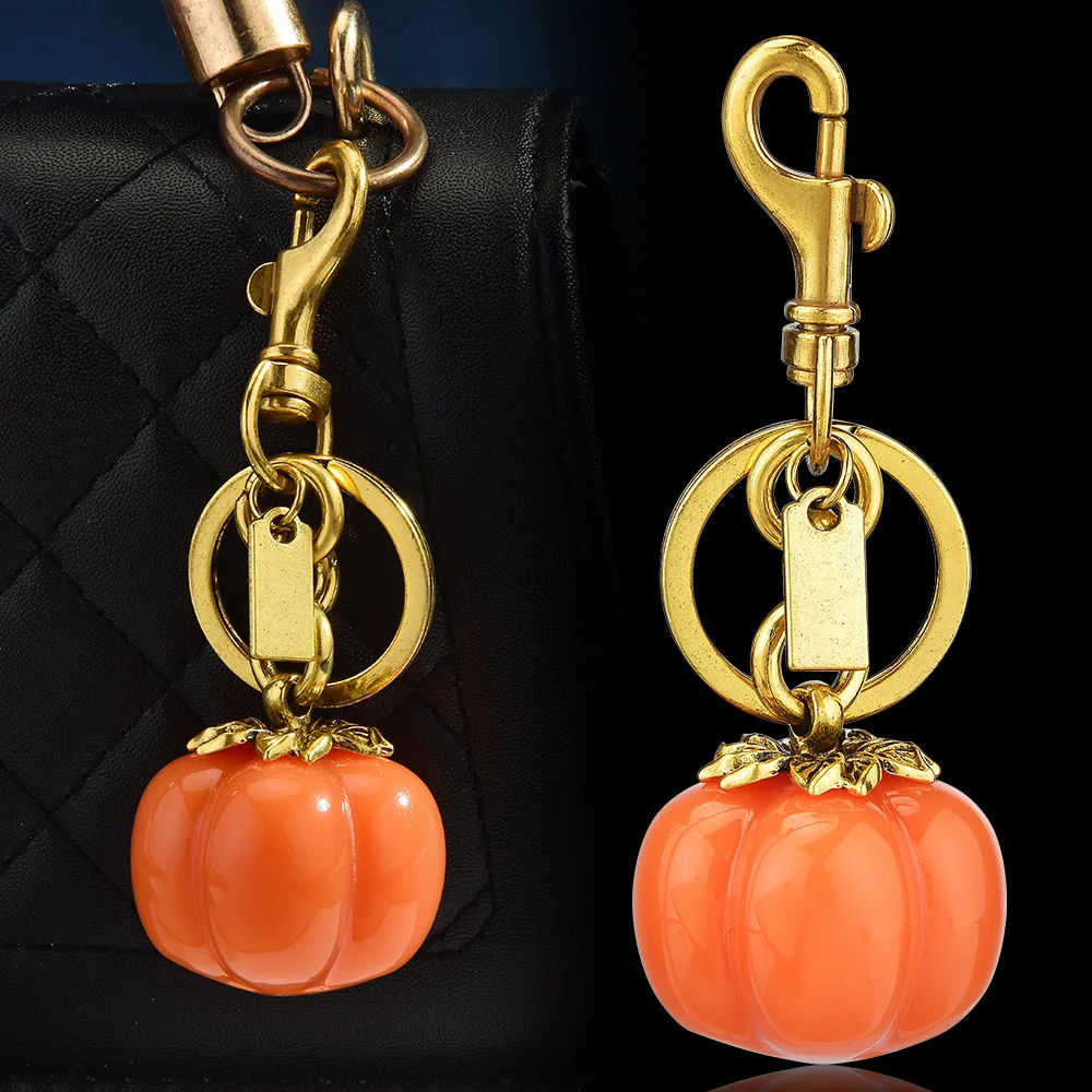 

All the best persimmon keychain, bag pendant, women's bag accessory, exquisite car keychain