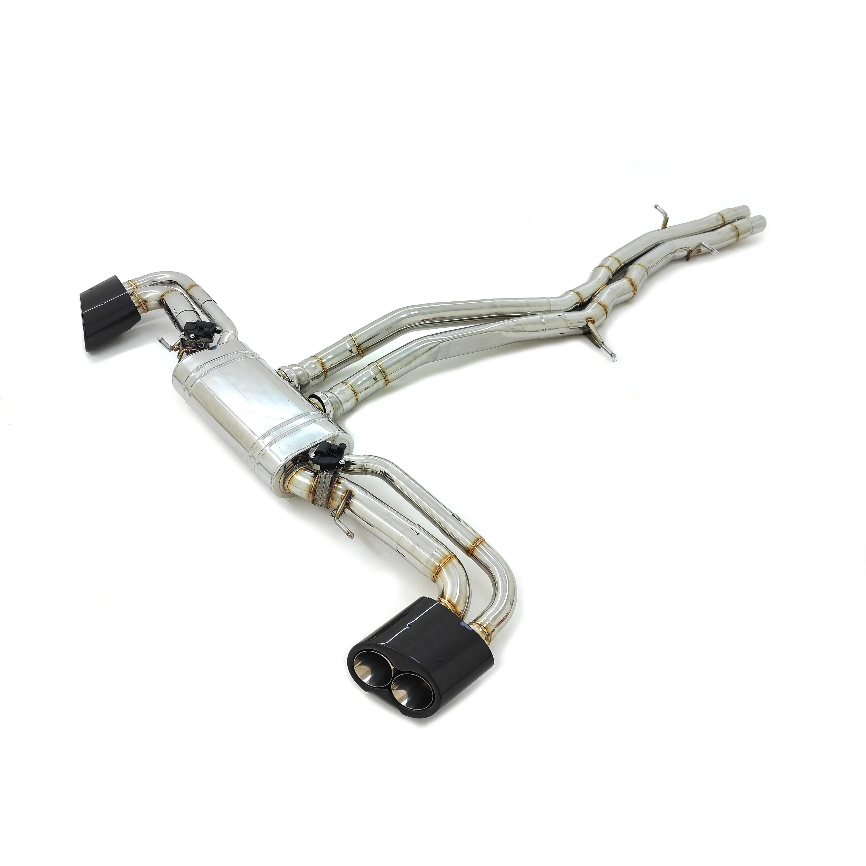 

Sports Valvetronic Performance Exhaust For Audi SQ8 RSQ8 4.0T 2019- SS304 Exhaust Pipe Catback Muffler Tuning Exhausted System