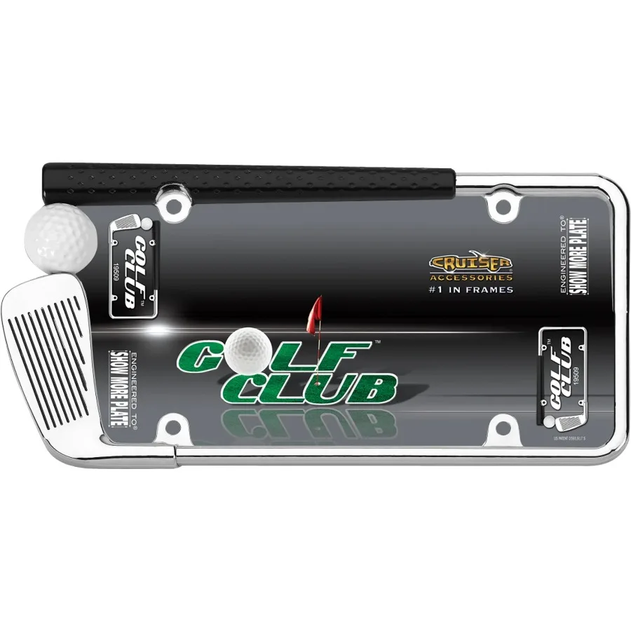 Marco para matrícula - Cromo/Pintado