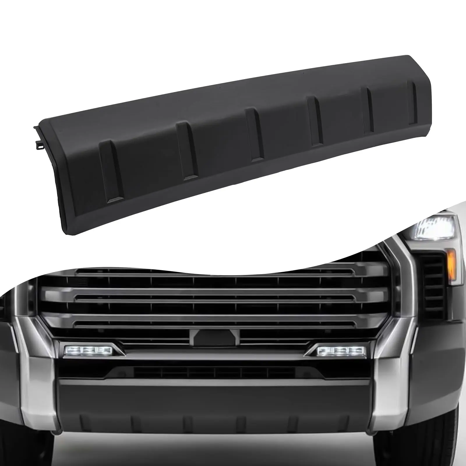 

Tbvechi Front Lower Bumper Cover, Front Bumper Lower Panel Cover Fits for Toyota Tundra 2022-2023 Front Bumper Cover Lower Grill