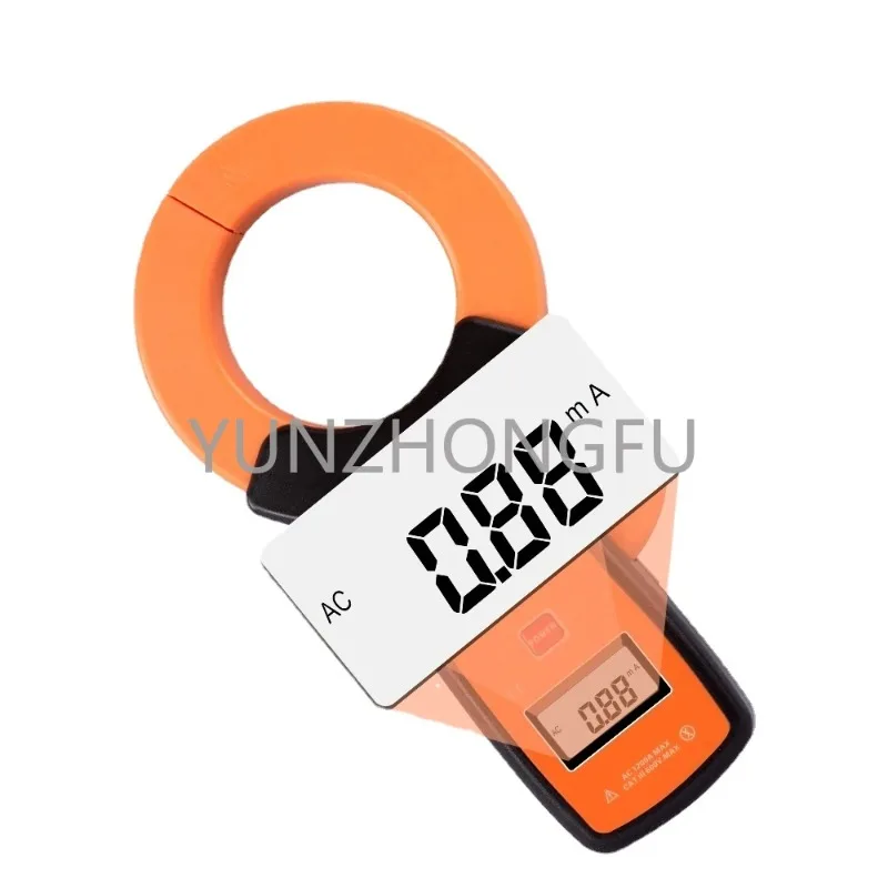 Auto Range Peak Hold High Sensitivity 0.01mA Clamp Meter RuoShui 6800 Digital Leakage Current Tester 600V Data Storage Ammeter