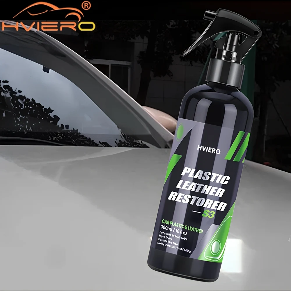 50/100ML Car Interior Parts Liquid Leather Plastic Renovator Refreshing Restorer Foam Cleaner Spray Refurbishment Paste For Auto