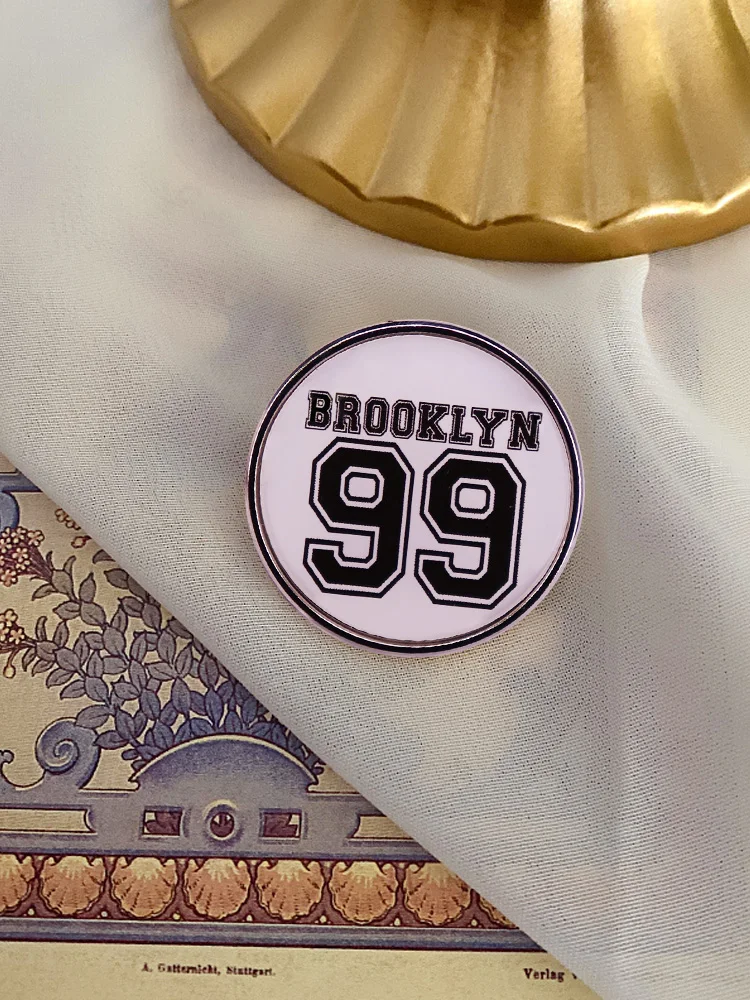 Brooklyn Nine-nine Television Show Pin 99 Design Badge view 6