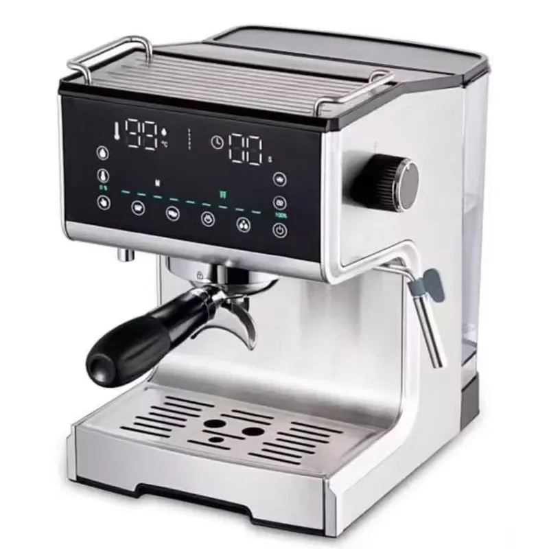 【2026】 Semi-Automatic Espresso Coffee Machine Powerful Forthing System Touch Screen Control for Cappuccino Latte Electric