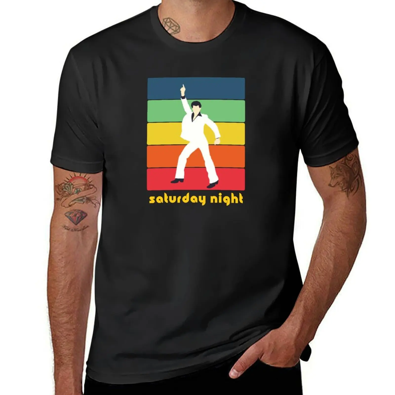

Saturday Night Suite T-Shirt new edition tees cute clothes boys whites Men's clothing