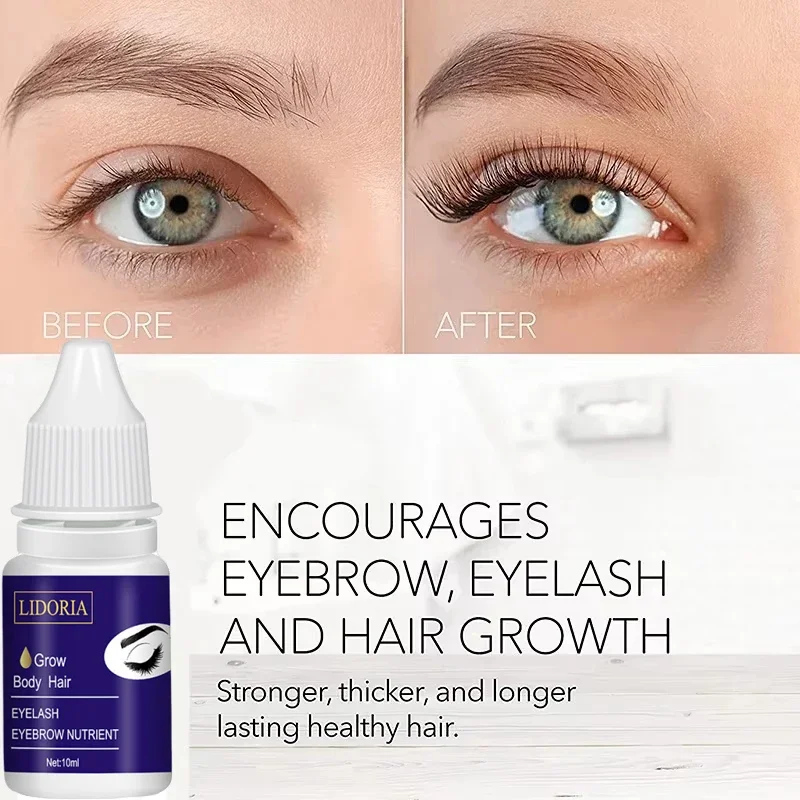 Fast Eyelash Growth Serum 7 Days Natural Eyelash Enhancer Longer Fuller Thicker Lashes Treatment New Products Eye Care Makeup