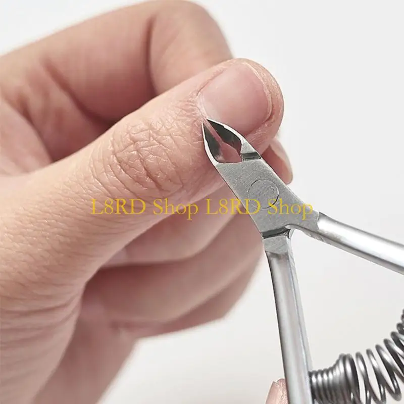 

L8RD Cuticle Cutter Stainless Steel Cuticle Nippers Pedicure Manicure Tools Unisex