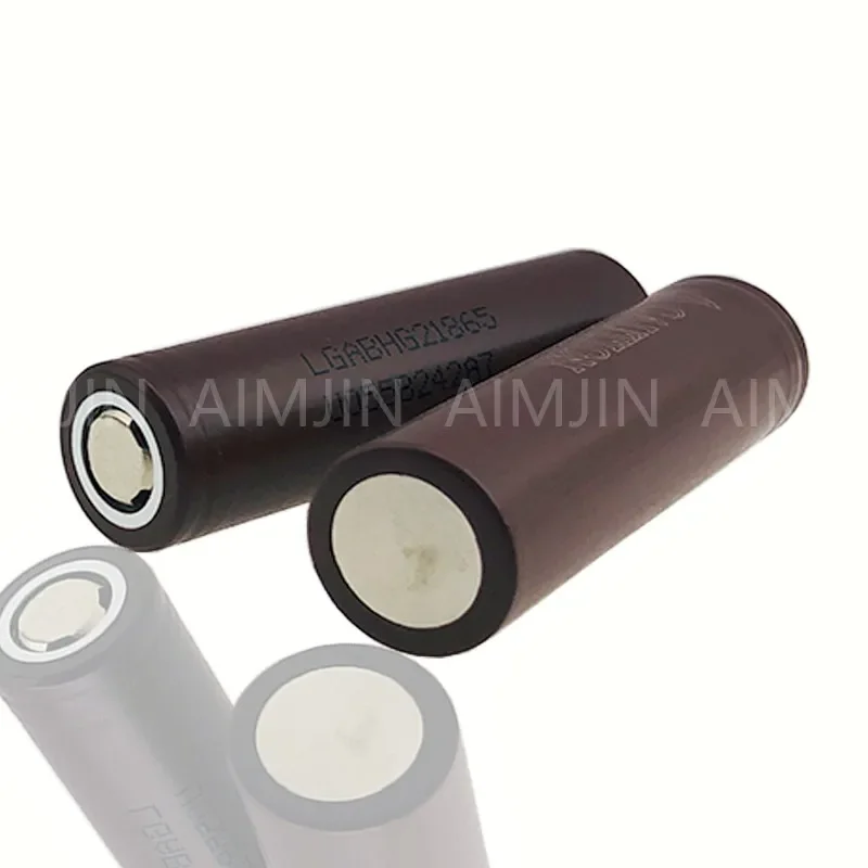 100% New AIMJIN HG2 3.7V 18650 Battery Li-ion Batteries High Current 30A Discharge Power Cell For Screwdriver