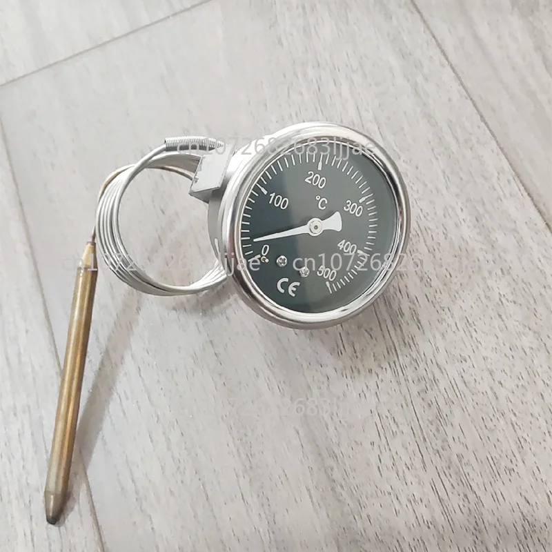 EP4 304 stainless steel pizza oven thermometer pointer temperature display 500 degrees metal plate thermometer