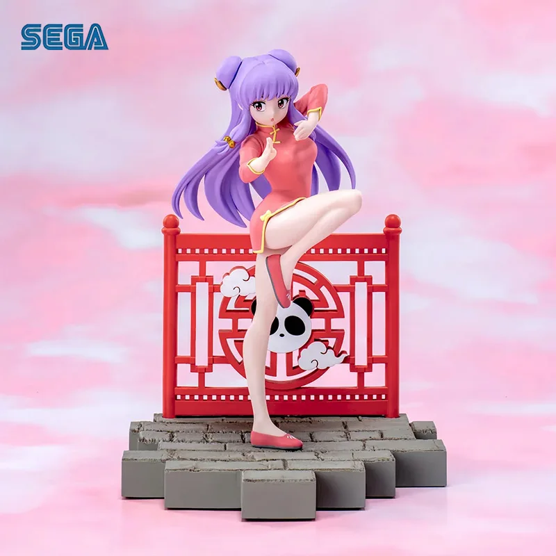 Original Original Modell SEGA Luminasta Ranma 1/2 14x18cm Shampoo Figur Anime Figur Sammlungen Spielzeug Geschenke für Kinder