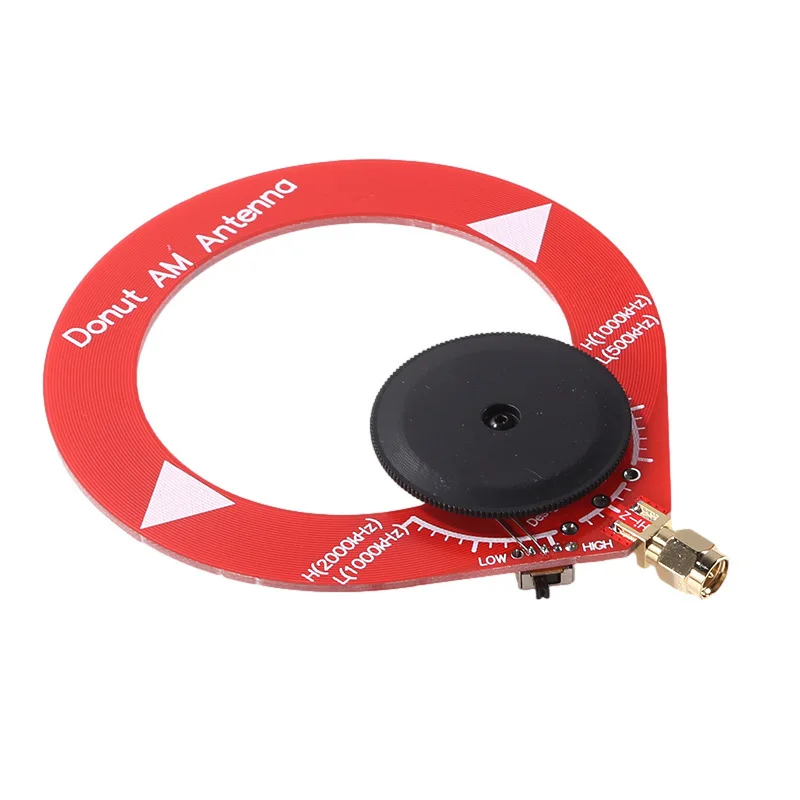 Donut Short And Medium Wave Antenna Mini Loop Multi-Function Antenna 4-Piece Set For FM SW Radios