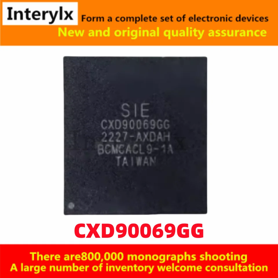 

1 шт./лот для PS5 CXD90069 GG CXD90069GG чип южного моста аксессуары PS5 хост южный мост BGA 60069 чип