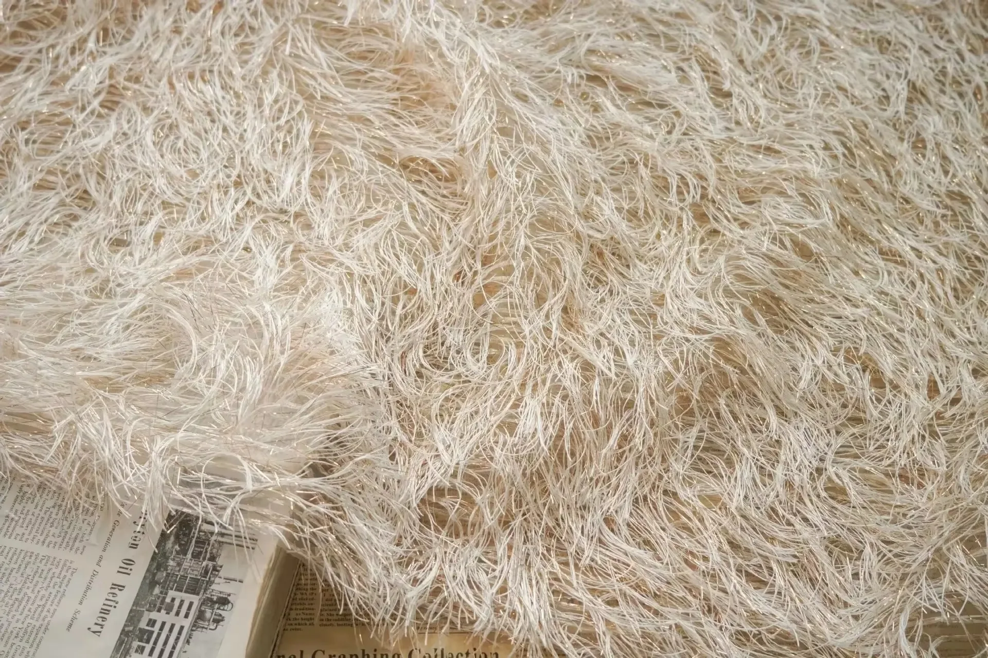 قميص من نسيج الحرير الذهبي والفضي بشرابة لتزيين الفستان من القماش المصمم مصنوع يدويًا إكسسوارات ذاتية الصنع #6