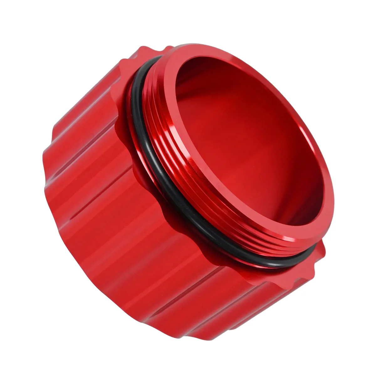 Oil Bath Hub Cap For EZ-LOADER Fits 10' 5 LUG Hubs and Drums Threaded Aluminum Oil Bath Cap with O-Ring 250-034388
