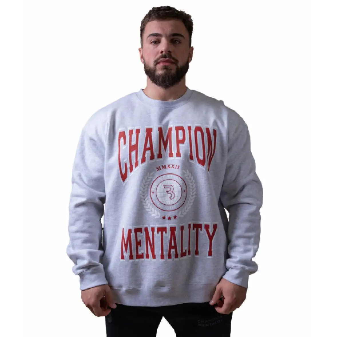 

CBUM CREWNECK Sweatshirt CBUM High Quality OLYMPIA COLLEGIATE CREST CREWNECK CBUM US Size Sweatshirt