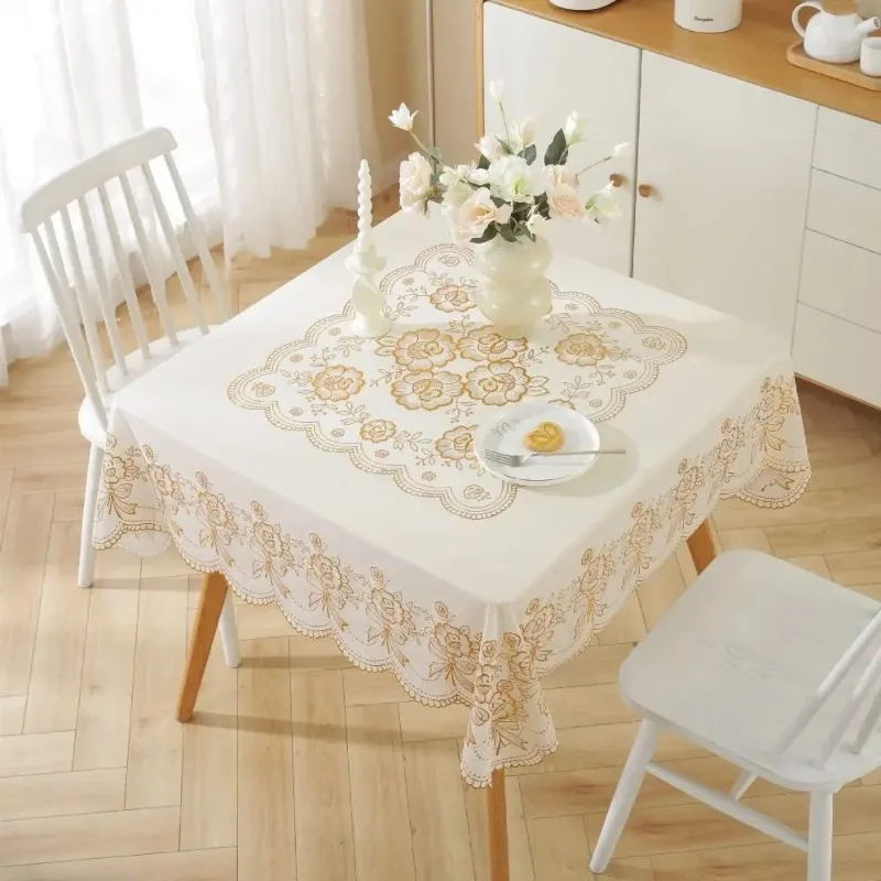 

Маслостойкая водонепроницаемая квадратная скатерть маслостойкая моющаяся крышка стола с принтом противоскользящий противоожоговой коврик для стола чайный столик