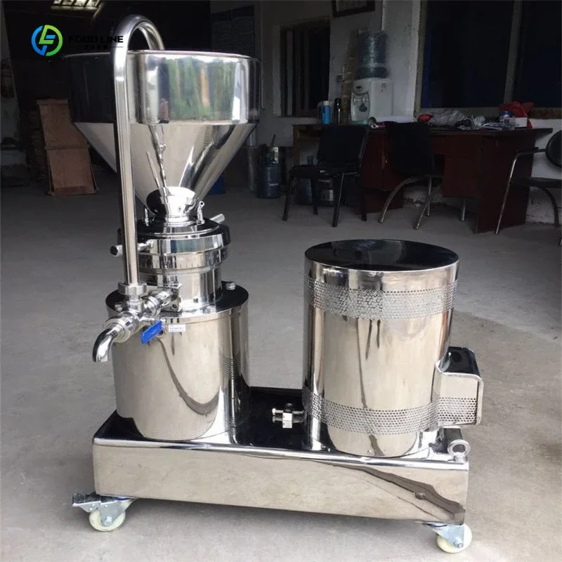 Colloid Grinding Mill Multifunctional Nut Butter Grinder Tomato Paste Production Machine FL Customized
