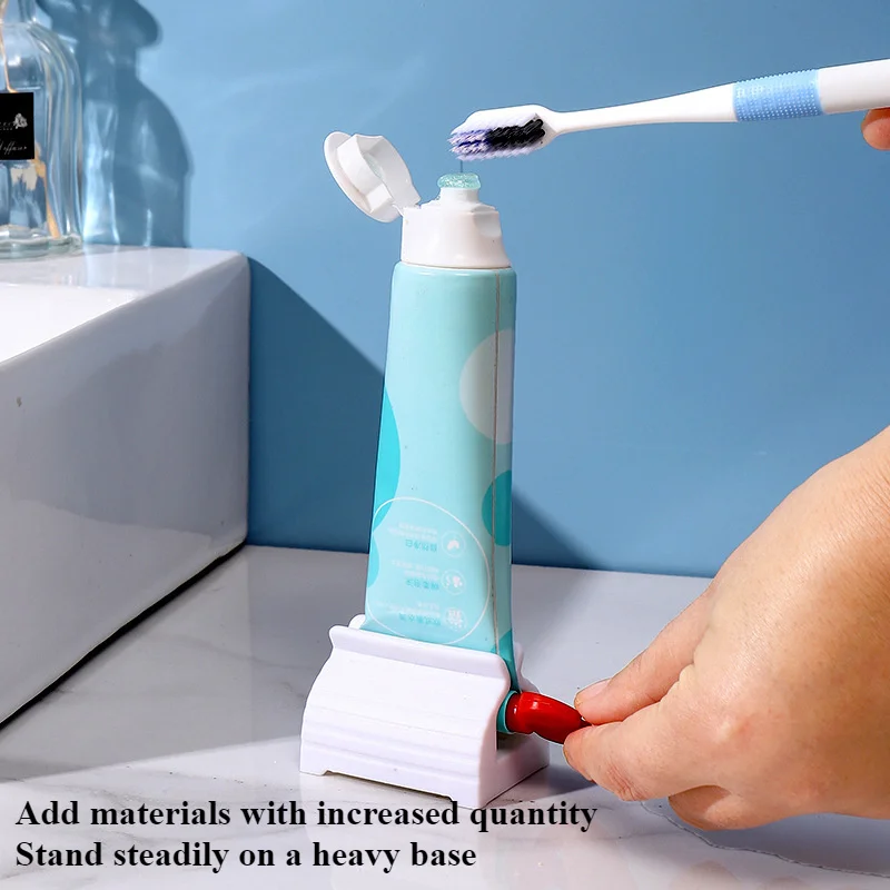 Rollende Zahnpasta-Quetscher Lazy Man Shampoo Manueller Zahnpasta-Clip Manuelle Zahnpasta Vielseitiger Gesichtsreiniger-Quetscher