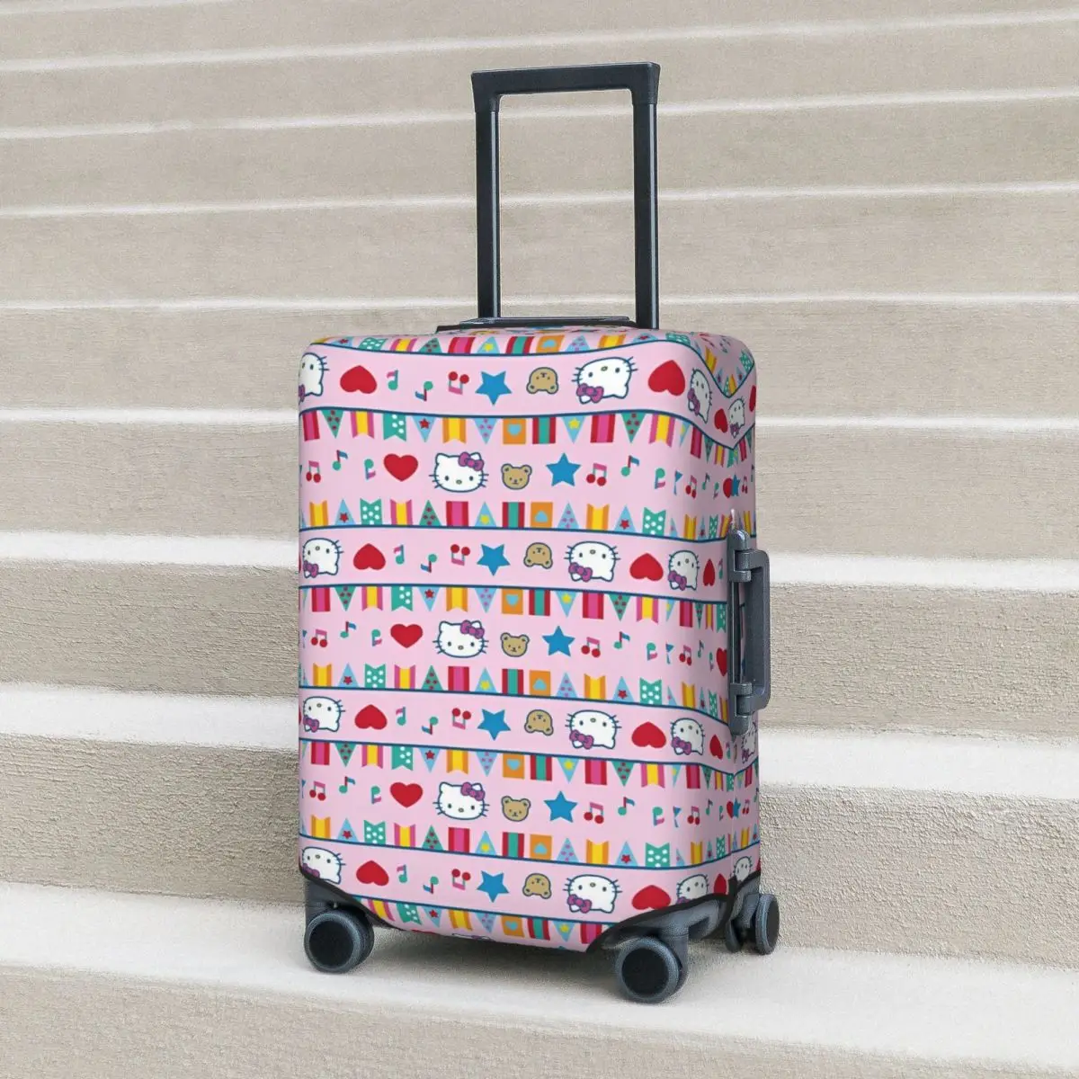 

Чехол для чемодана в стиле аниме Hello Kitty, деловая защита, чемодан для отдыха