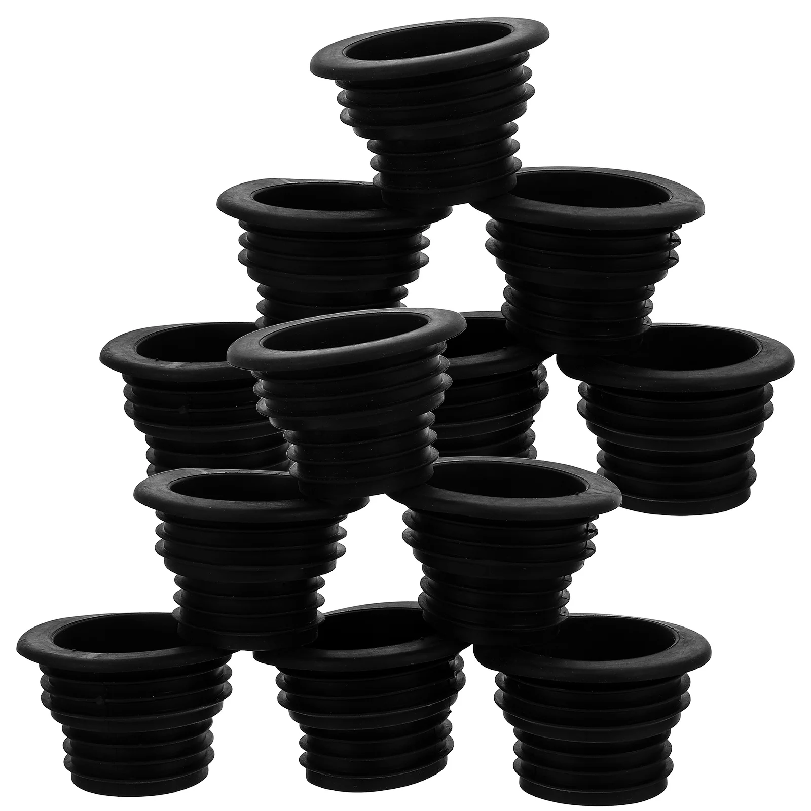 

12Pcs Drain Hose Seal Silicone Plug Stopper Universal Fit for 38-60mm Pipes Leak-Proof Kitchen Sink Bathroom Washing Machine