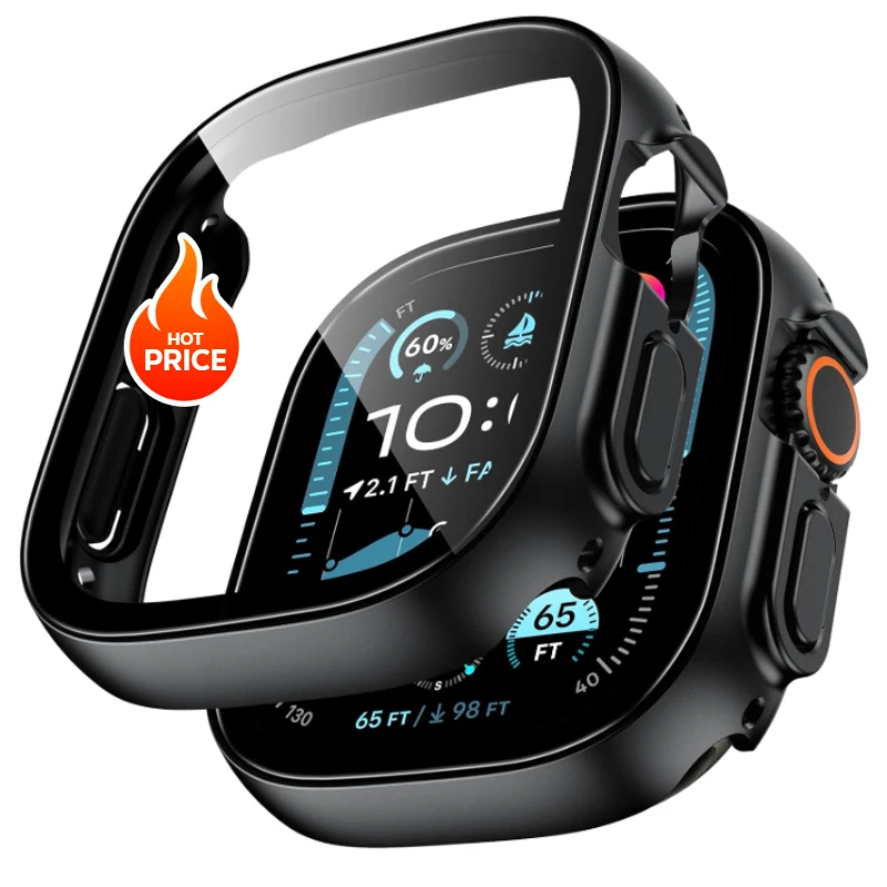 yZ[zKX + P[X Apple Watch Ultra 2 49 ~[gXgbvX}[gEHb` PC op[ + XN[veN^[Jo[ Aple Watch Ultra 3 ANZT[