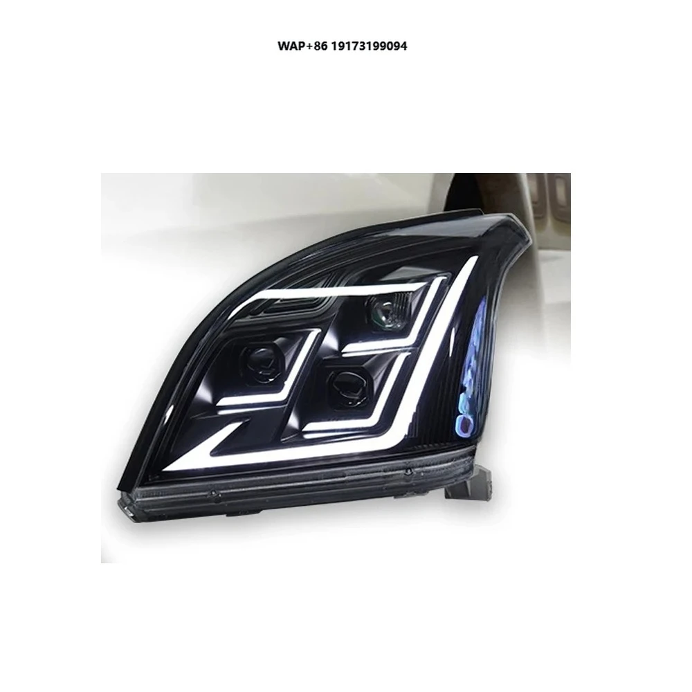 

Car Lights for Prado LED Headlight Projector 3 Lens 2003-2009 Front Drl Signal Automotive Accessories