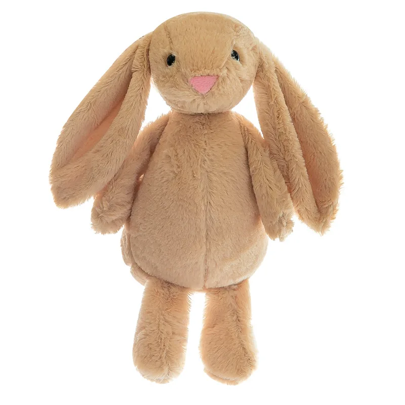 

Wholesale plush rabbit dolls with long ears plush rabbit toys for girls as gift