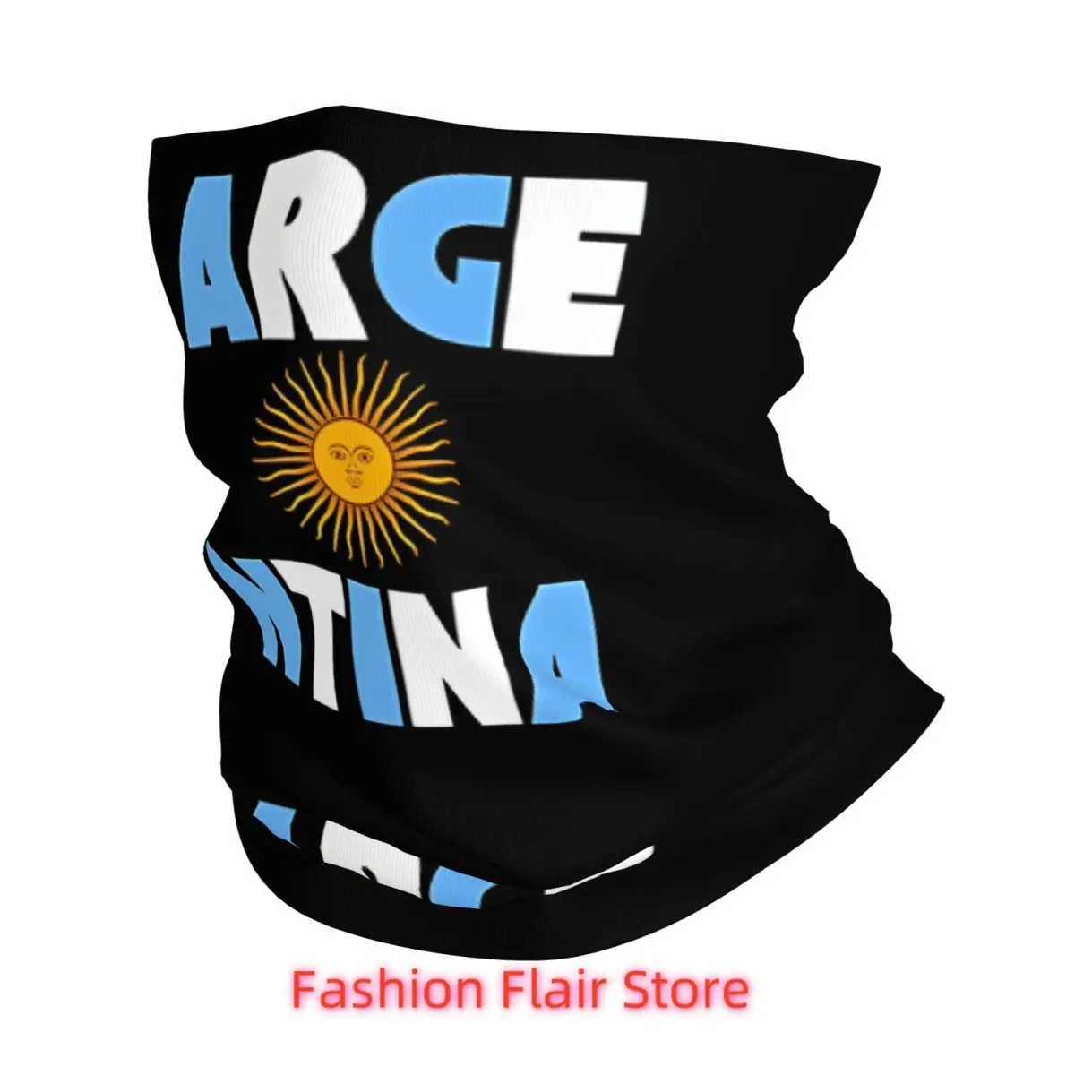 

Повязка на голову с флагом Аргентины, велосипедный шарф-труба, бандана, гетры, всесезонные, унисекс