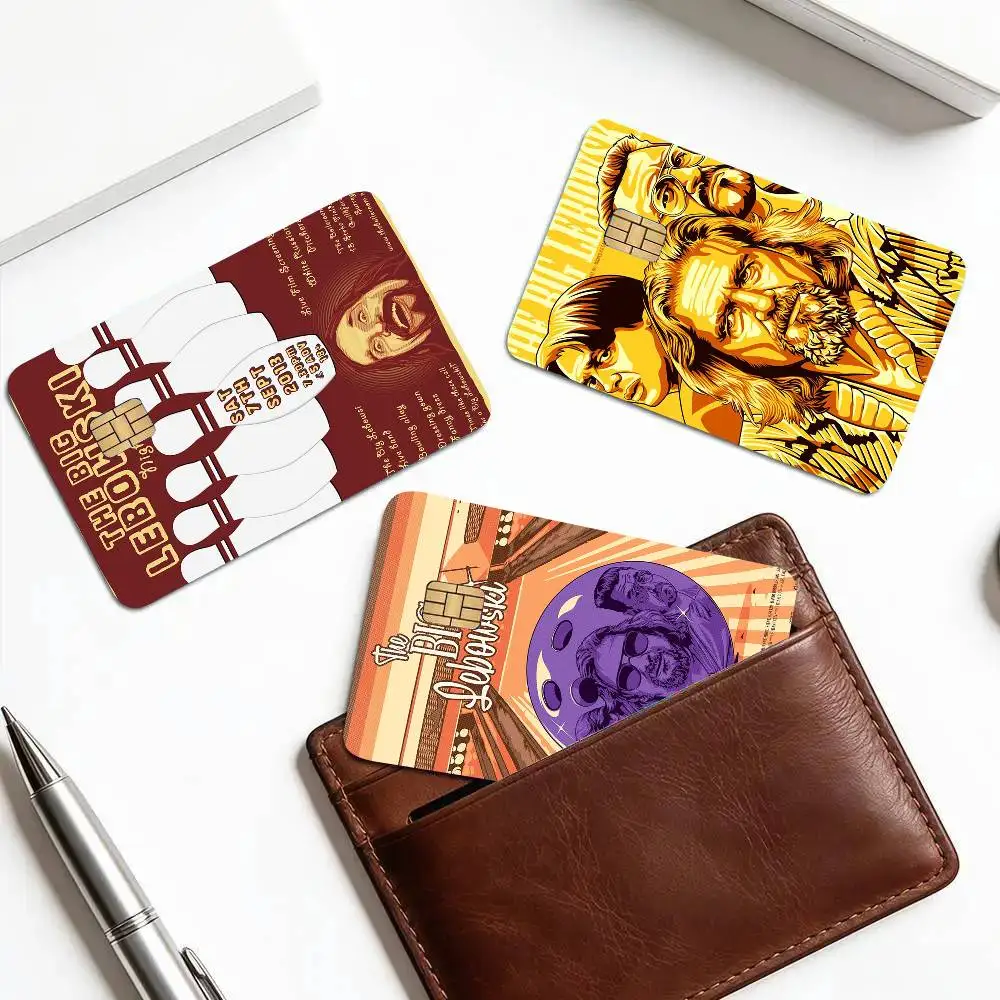 The Big L-LEBOWSKI Crime Comedy Film Art Print Credit Card Skin Waterproof PVC Bank Card Decal