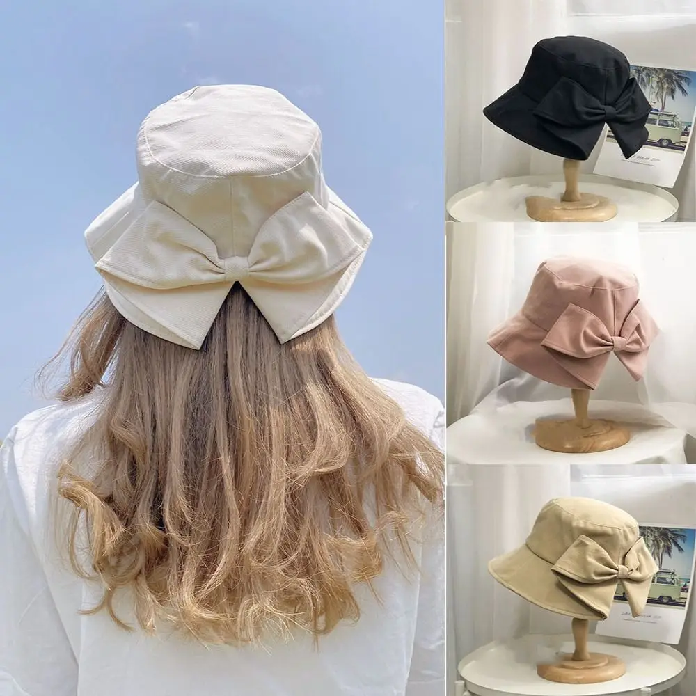 Unisex Cotton Bucket Hats High Quality Women Cotton Fabric 10 Colors Sunbonnet Cap Fisherman Hat Outdoor Fisherman Hat