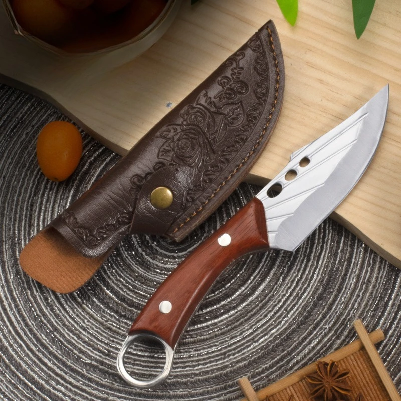 1PCS Home DIY Fixed Blade Knife Tool Parts Outdoor Knife Carrying and Storage Leather Case Accessories for Knife DIY