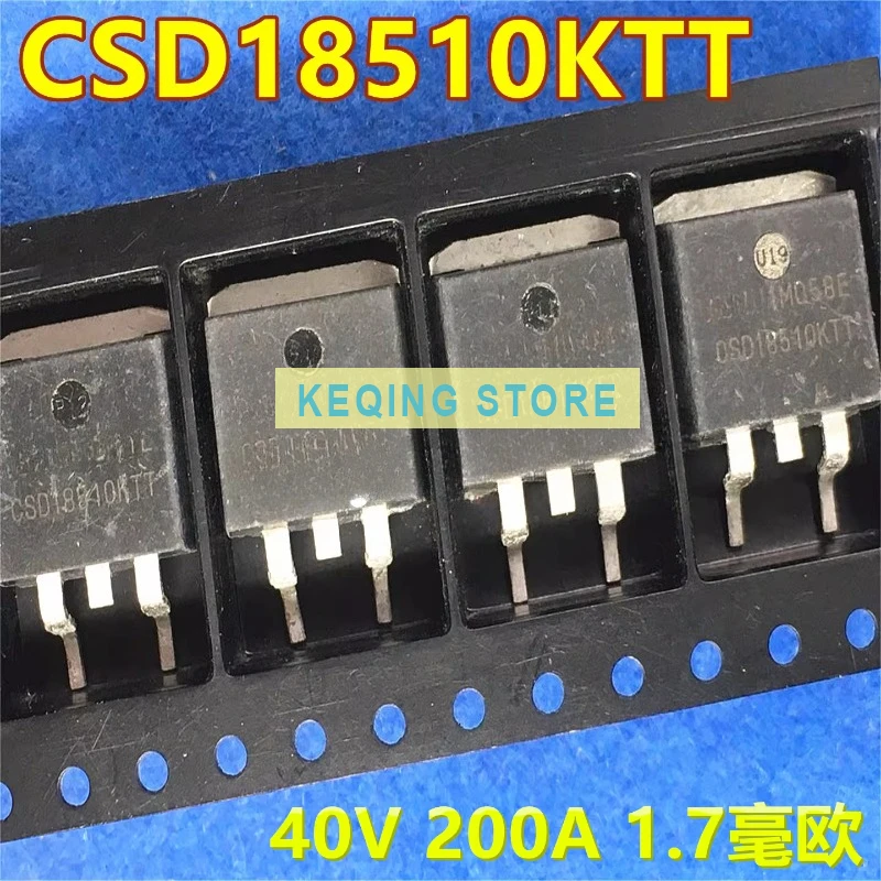 10PCS Used+Not NEW+Send after Measure  CSD18510KTT TO-263