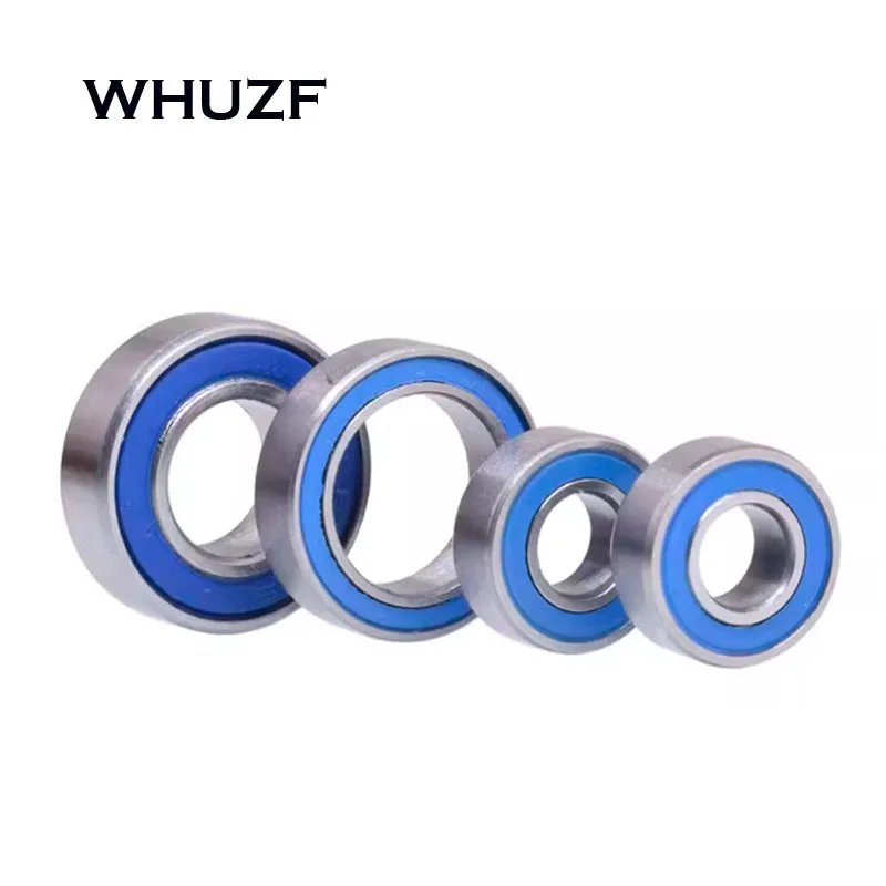 10PCS 6701RS Bearing ABEC-7 12x18x4 mm Hobby Electric RC Car Truck 6701 RS 2RS Ball Bearings 6701-2RS Blue Sealed