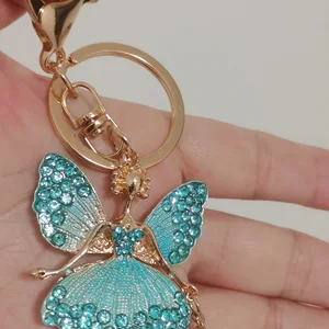 Kelebek peri elmas taklidi kolye Anahtarlık bale kız, melek araba kolye Dansçı anahtarlık için en iyi 5 satış-no. 4