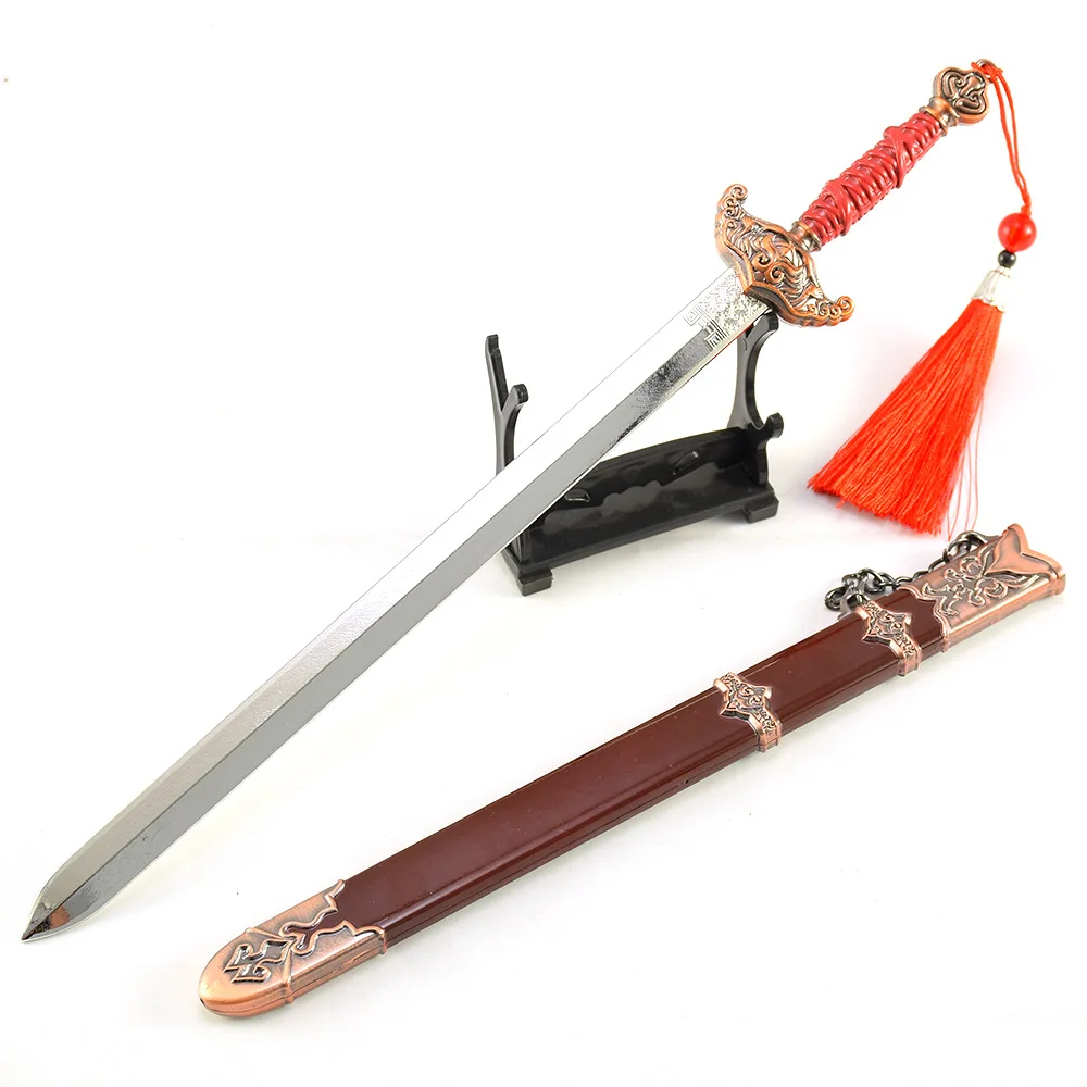 30 ซม./11.8in Naraka: Bladepoint สุภาพบุรุษดาบเกมอุปกรณ์ต่อพ่วง SAMURAI มีดอาวุธ Props สะสมกีฬากลางแจ้งของเล่นของขวัญ