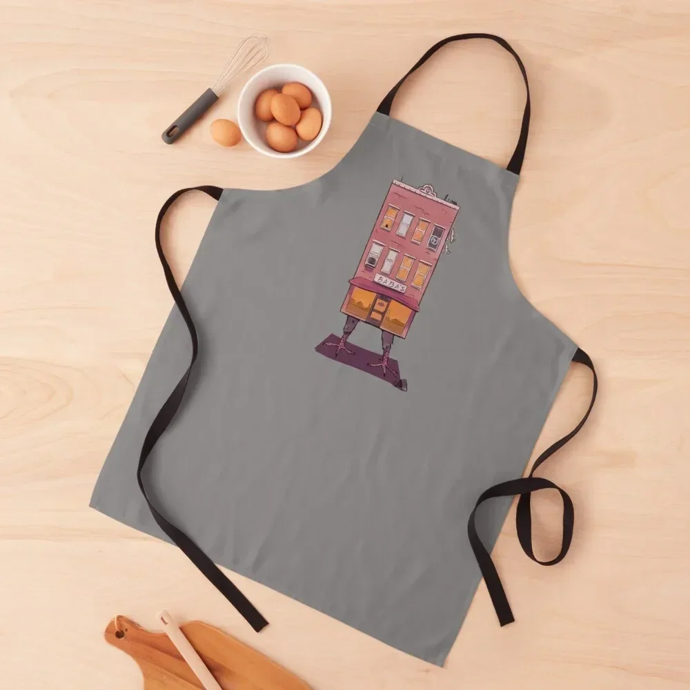 

Baba Yaga Casa - City Place Apron Kitchenware Things For The Kitchen Kitchen Apras Man Apron