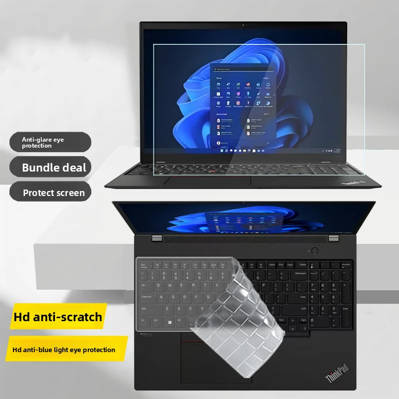 สำหรับ ThinkPad E16/P16s/P16v 2025 ฟิล์มหน้าจอคอมพิวเตอร์ ฝาครอบแป้นพิมพ์ ป้องกันแสงสีฟ้า ฟิล์มป้องกันการหักเหของแสง