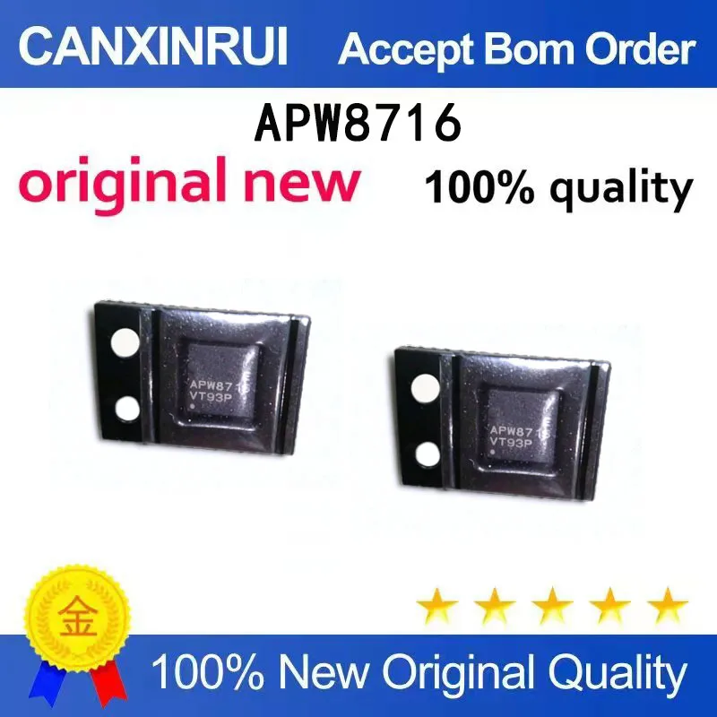 

(5-100 PCS) APW8716 power regulator switch chip QFN brand new original stock