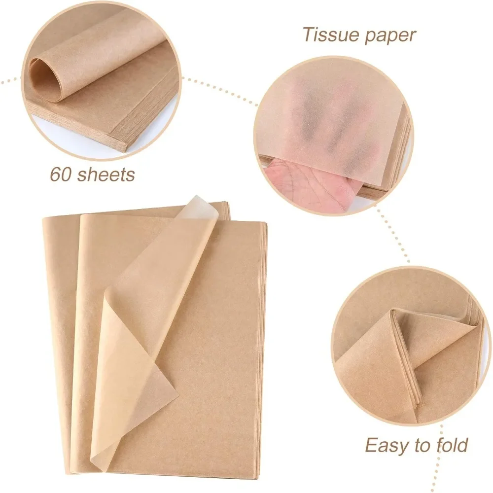 Papier de soie Kraft multicolore, 10 feuilles, papier d'emballage doux pour bricolage, emballage de cadeaux faits à la main, fournitures de décoration artistique