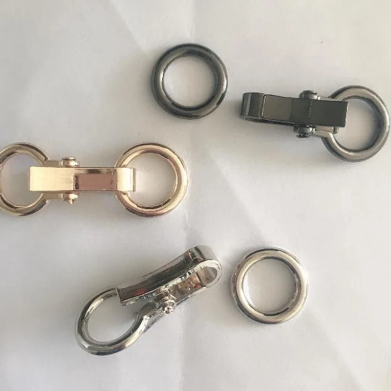 5 Pcs/Lot Zinc Alloy Snap Fastener for Fur Coat Metal Buckle Buttons Decorative Buckle for Jacket Backpack Bag Clothing Sup.