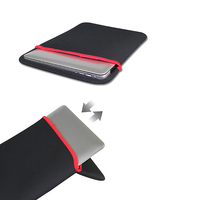 7-14 Inch Laptop Pouch PC Case Bag Protective Bag Soft Black Sleeve Tablet Bag