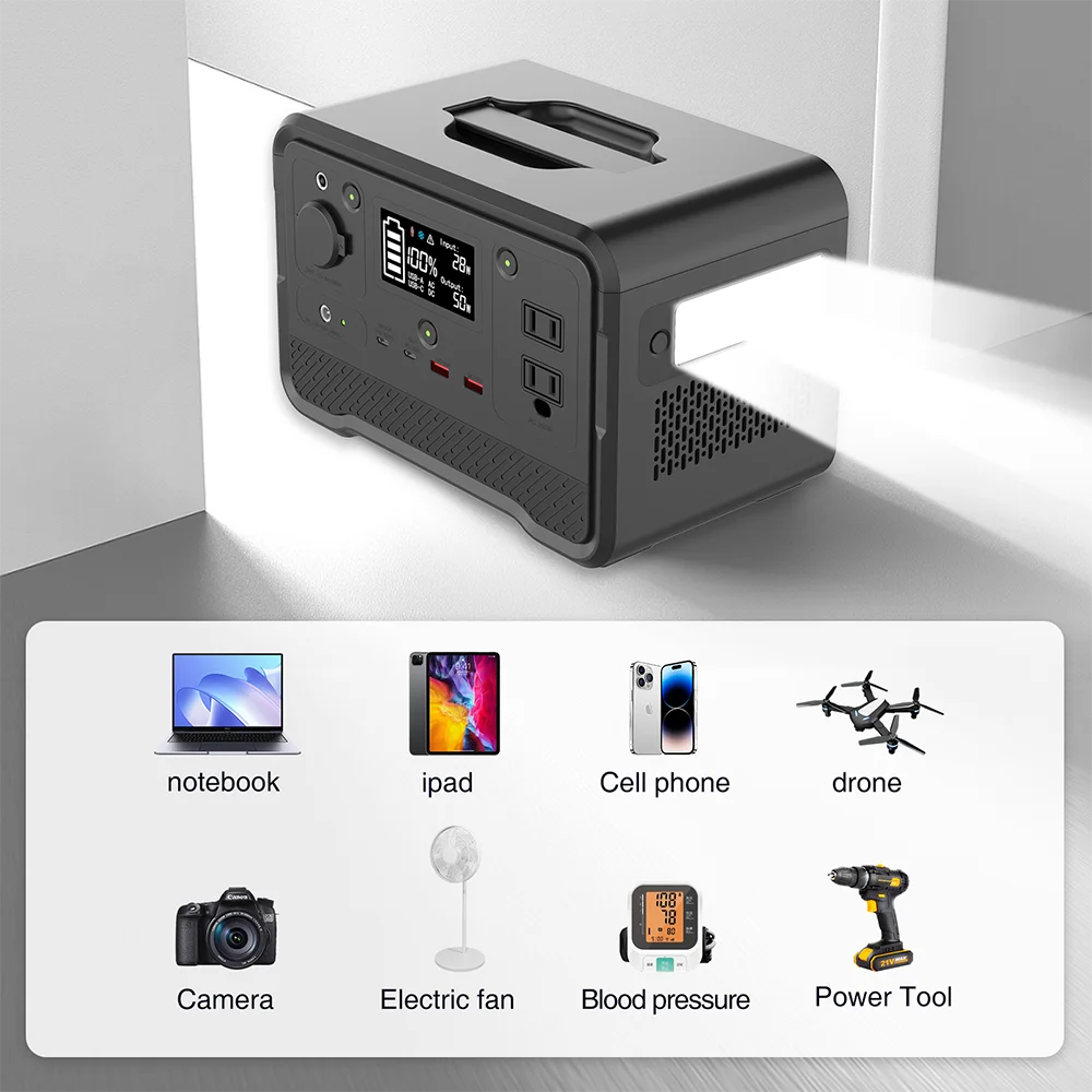 298Wh Portable Power Station W - đánh giá và giá Panel Power Outdoor