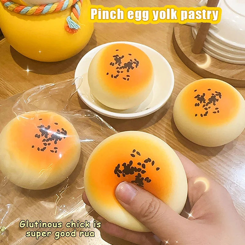 Jouets à presser en Silicone amusants, jouet Animal de décompression intéressant et décontracté, gâteau doux créatif, jouet alimentaire, cadeau pour enfants