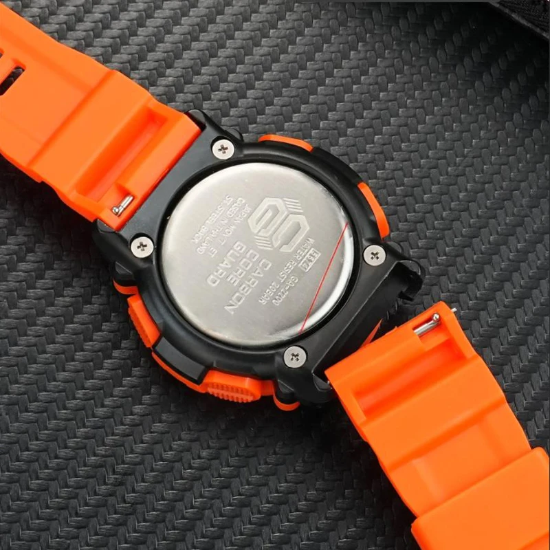 24MM Resin Rubber silicone Strap For Casio GA-2200 GA-2200M GA2200 GA2000 PRW6600 Men's Series Watchband Accessories