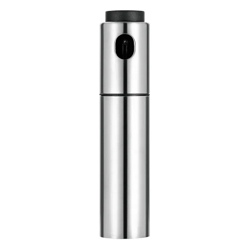 Difusor de aceite de oliva para barbacoa de acero inoxidable 304 de 100 ml, botella dispensadora para cocina, contenedor pulverizador, inyector de vinagre y combustible.