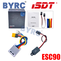 ISDT ESC90 90A ESC Electronic Speed Controller Waterproof 2-3S Lipo For 1:10 1:8 Various models