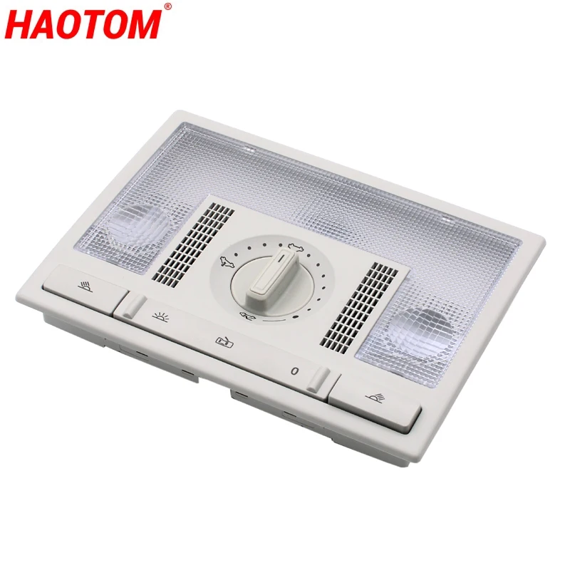 

Car Front Dome Light Lamp reading light For Polo 9N 2002-2010 EU for Seat Altea Leon 6Q0959613A 6Q0 959 613A Gray