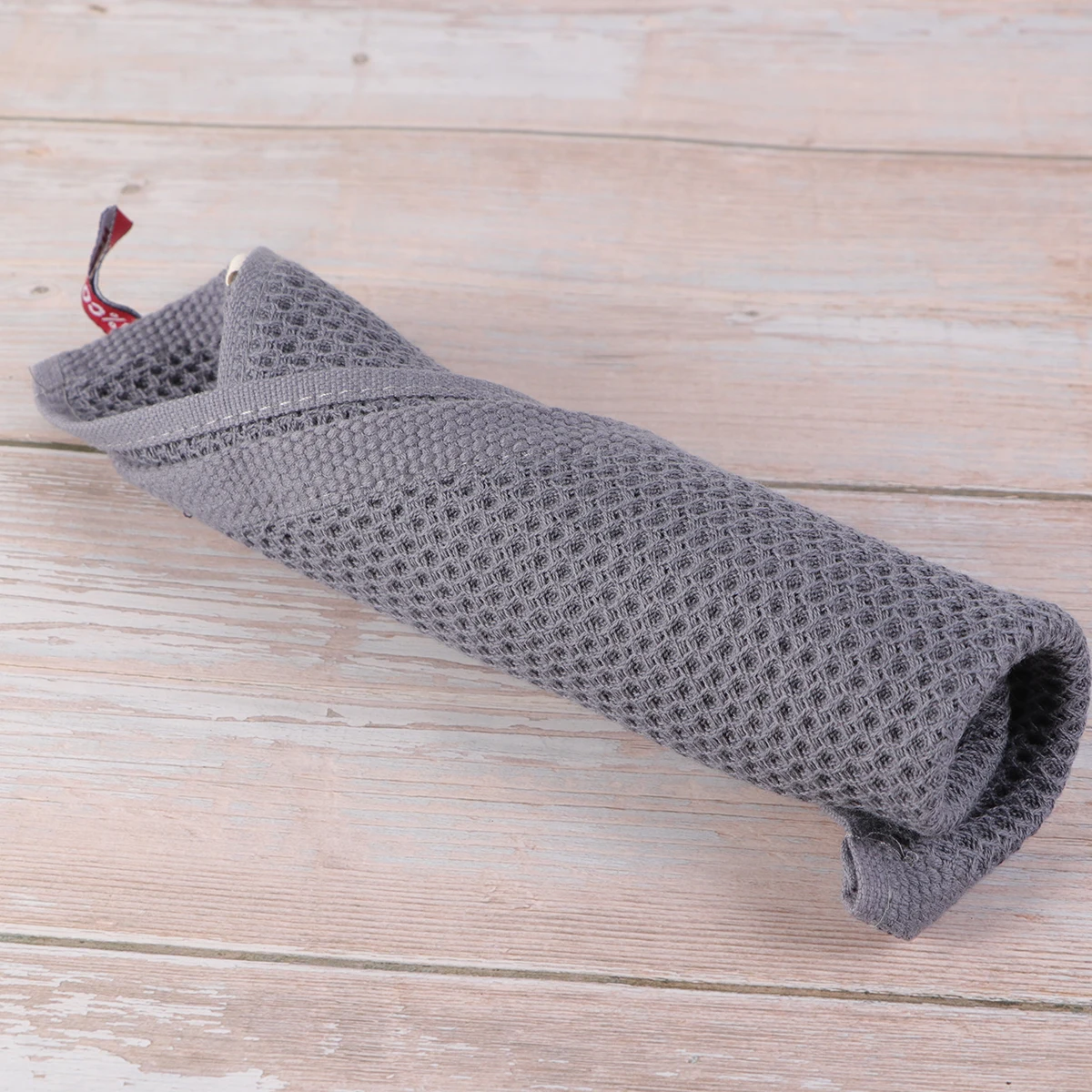

32X32Cm Pure Cotton Waffle Weave Towel Ultra Absorbent Thick Soft Anti- Durable For Home Hotel Salon Use (Grey)